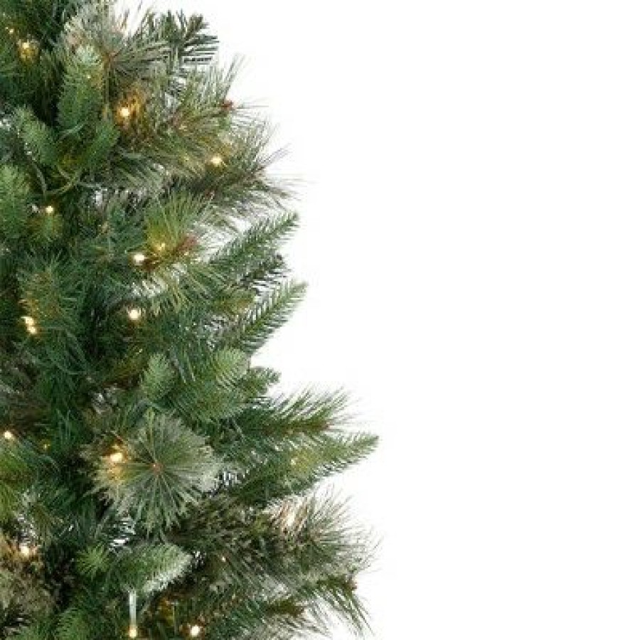 Pine * | Northlight 4.5 Pre-Lit Kingston Cashmere Pine Artificial Christmas Tree, Warm White Led Lights