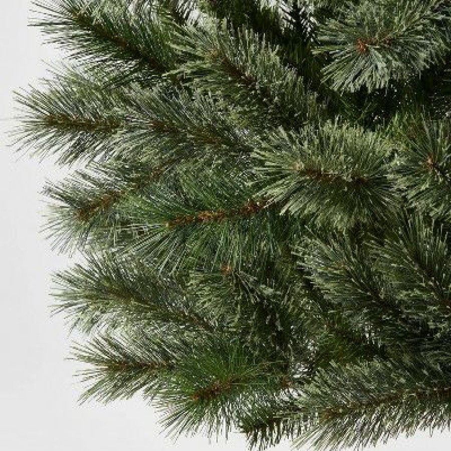 Pine * | 7' Unlit Slim Evergreen Virginia Pine Artificial Christmas Tree Wondershop