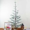 Pine * | Northlight 5 Snow Covered Slim Pine Artificial Christmas Tree With Jute Base Unlit