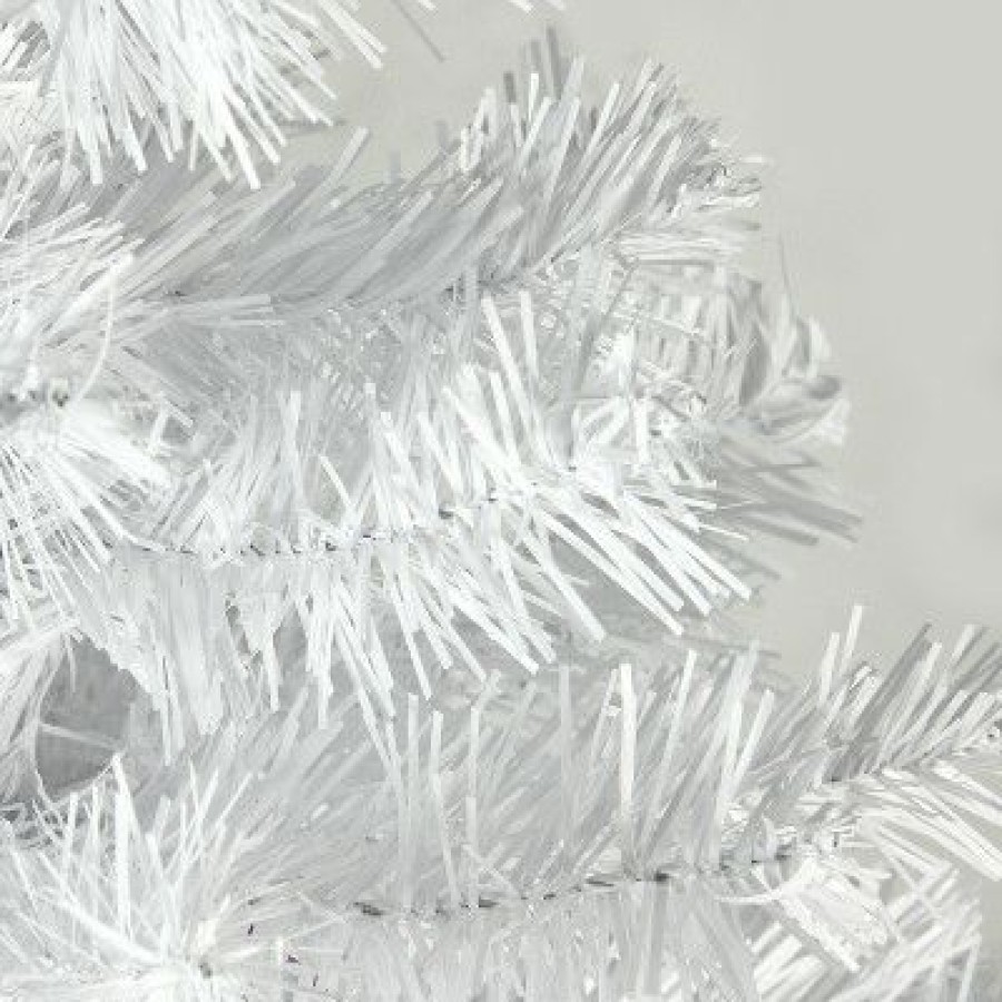 Pine * | Northlight 7.5 Unlit Artificial Christmas Tree White Winston Pine Pencil