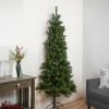 Pine * | Northlight 6.5 Pre-Lit Medium Beaver Pine Artificial Christmas Wall Tree, Clear Lights