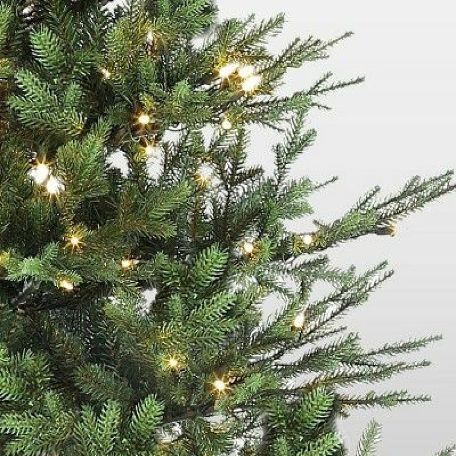 Fir Wood * | 9Ft Pre-Lit Full Berkshire Fir Artificial Christmas Tree Puleo