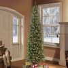 Fir Wood * | Puleo 7.5Ft Pre-Lit Artificial Pencil Artificial Christmas Tree Slim Forest Fir