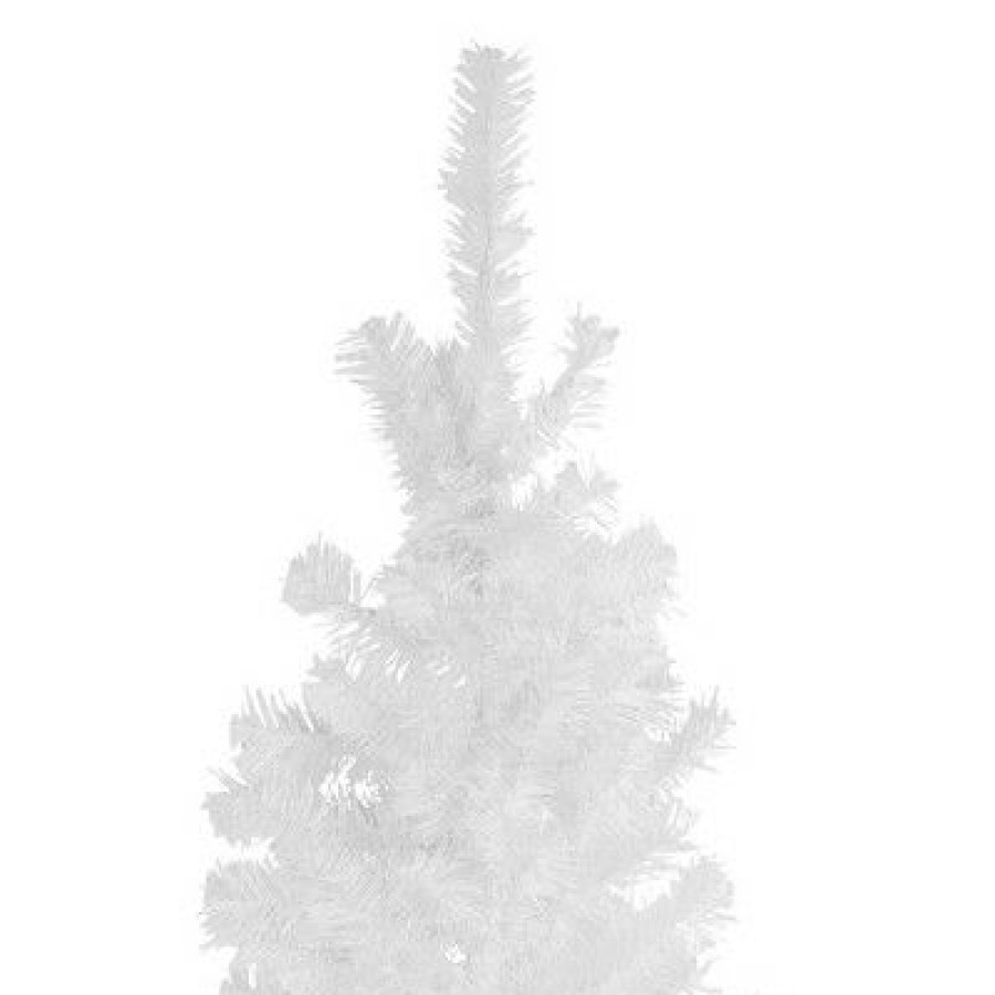 Pine * | Northlight 6.5 White Winston Pine Slim Artificial Christmas Tree Unlit