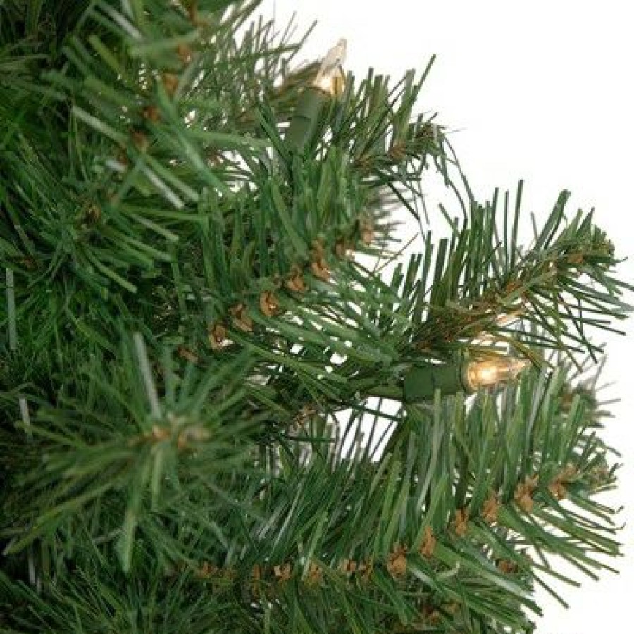 Noble Fir * | Northlight 2 Pre-Lit Oakridge Noble Fir Artificial Christmas Tree, Clear Lights