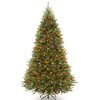 Fir Wood * | 7.5Ft Pre-Lit Full Kingswood Fir Artificial Christmas Tree Dual Color Led Lights National Tree Company