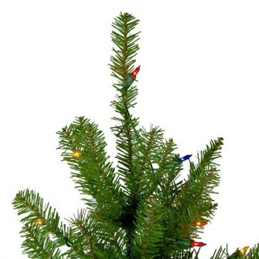 Pine * | Northlight 6.5 Prelit Full Artificial Christmas Tree Northern Pine Multi-Color Lights