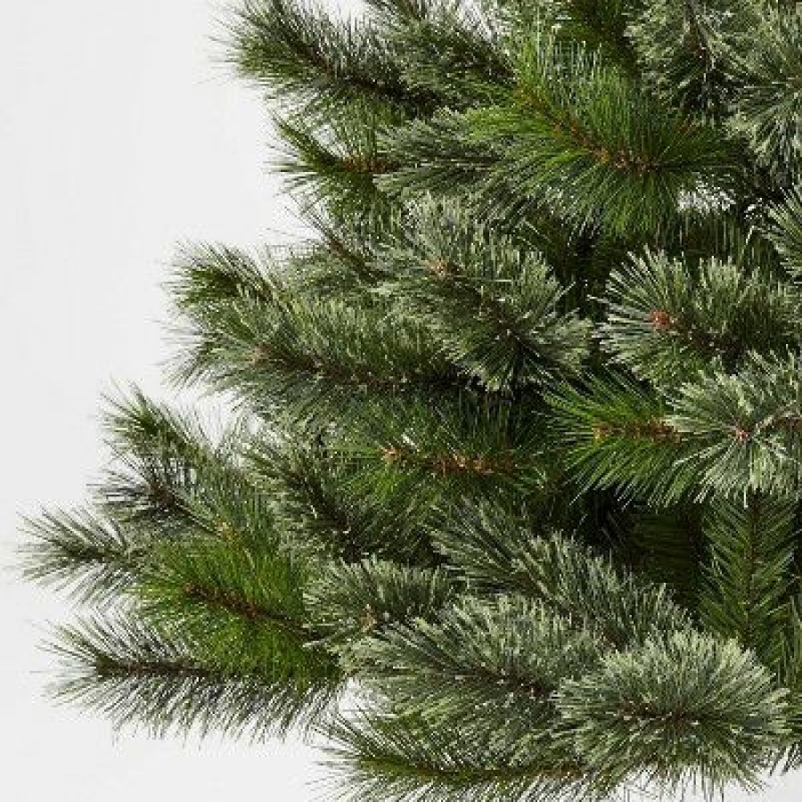 Pine * | 6' Unlit Virginia Pine Hinged Artificial Christmas Tree Wondershop