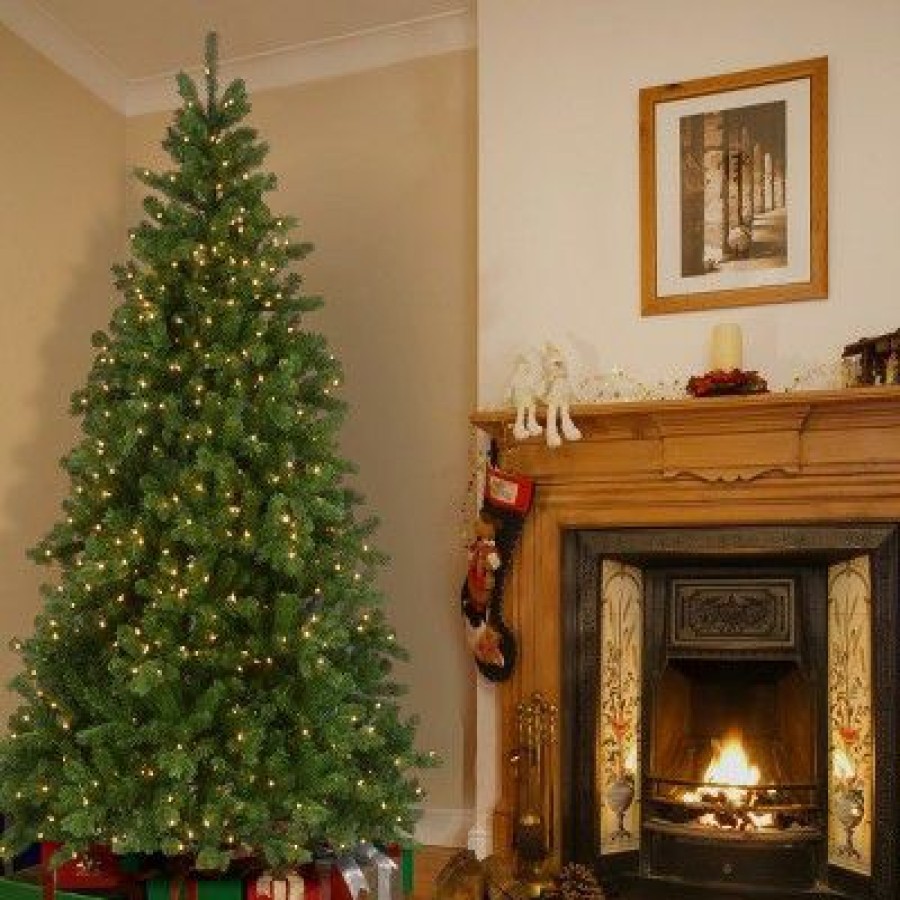 Spruce * | National Tree Company 7.5 Ft. Victoria Spruce Tree With Clear Lights