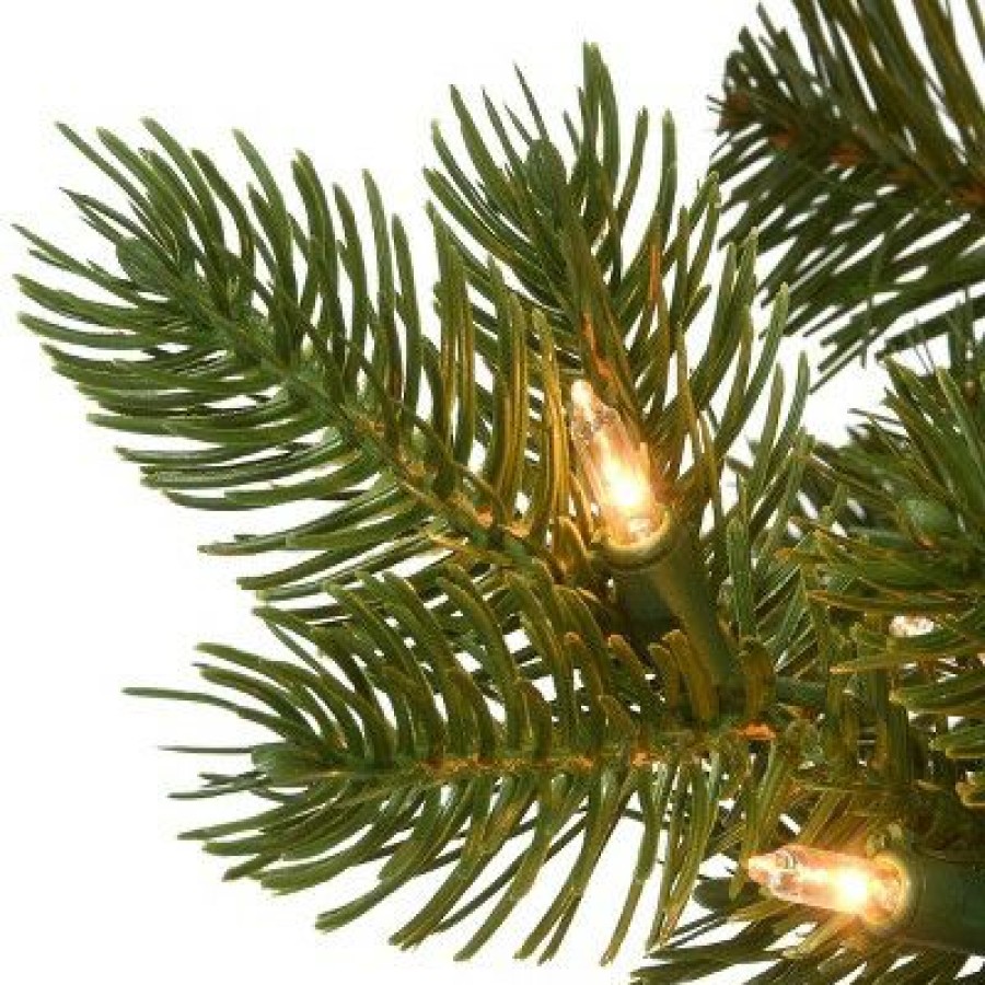 Spruce * | National Tree Company 7.5 Ft. Victoria Spruce Tree With Clear Lights