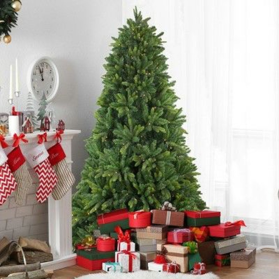 Pine * | Northlight 7.5 Pre-Lit Gunnison Pine Artificial Christmas Tree Clear Lights