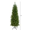 Pine * | 6Ft Nearly Natural Pre-Lit Led Mountain Pine Artificial Christmas Tree Clear Lights