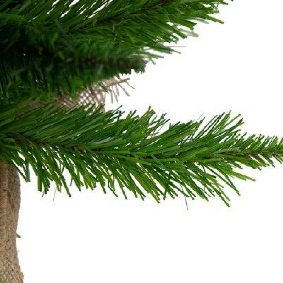 Pine * | Northlight 24 Mini Balsam Pine Artificial Christmas Tree In Burlap Base, Unlit