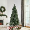 Unidentified Plant Variety * | Homcom Artificial Snow Dipped Christmas Tree With Pinecones, Holiday Home Indoor Decoration With Foldable Feet