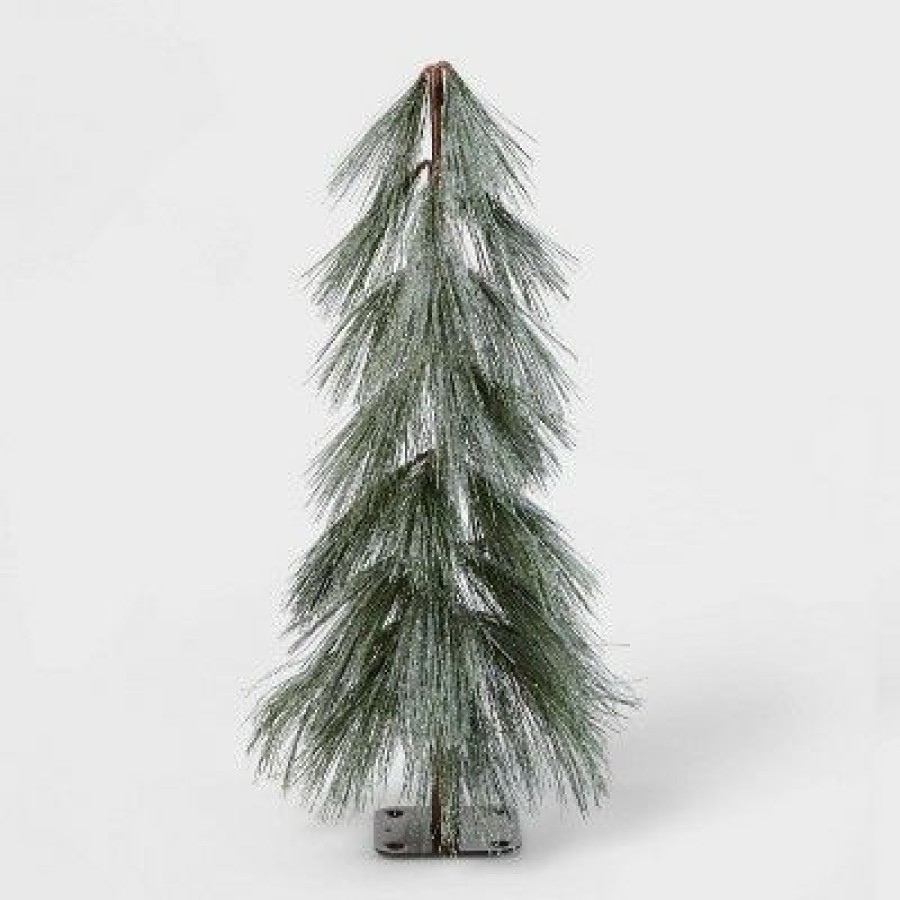 Douglas Fir * | Unlit Glittered Downswept Hard Needle Alpine Artificial Christmas Tree Wondershop