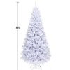 Pine * | Costway 6/7.5/9Ft Hinged Artificial Christmas Tree Premium Pine Tree