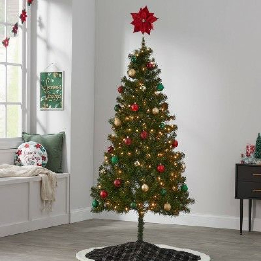 Alberta Spruce * | 6' Pre-Lit Alberta Spruce Artificial Christmas Tree Clear Lights Wondershop