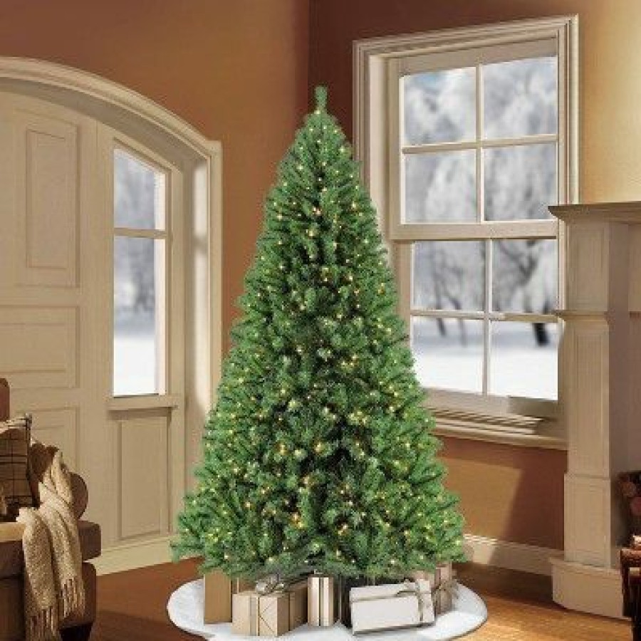 Balsam Fir * | 6.5Ft Puleo Pre-Lit Northern Fir Artificial Christmas Tree Clear Lights