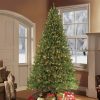 Fir Wood * | 7.5Ft Pre-Lit Full Forest Fir Artificial Christmas Tree Elegant Series Puleo