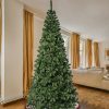 Pine * | National Tree Company 9' Unlit Full Linden Spruce Artificial Christmas Tree