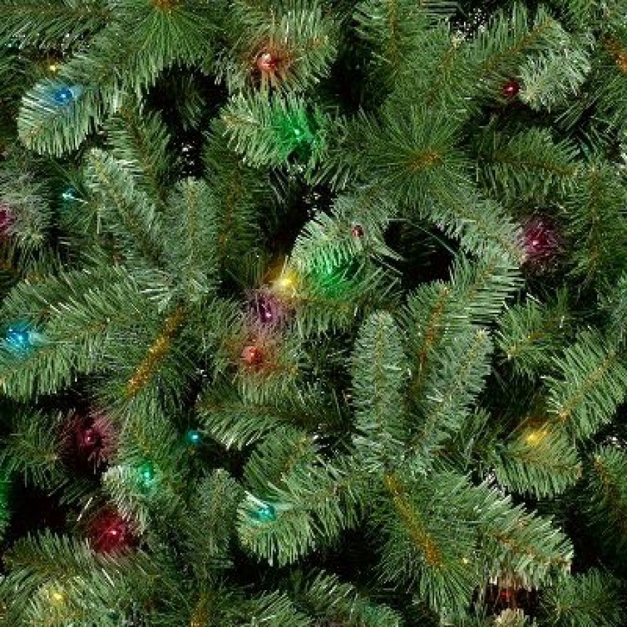 Douglas Fir * | 7.5' Pre-Lit Douglas Fir Artificial Christmas Tree Multicolor Lights With Autoconnect Wondershop