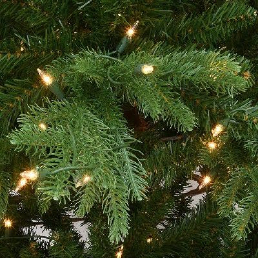 Spruce * | National Tree Company 7.5 Ft. Milford Spruce Tree With Clear Lights