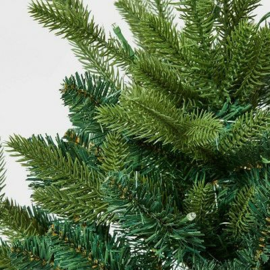 Balsam Fir * | 20" Pre-Lit Battery Operated Led Mixed Greenery Artificial Christmas Planter Insert Warm White Lights Wondershop