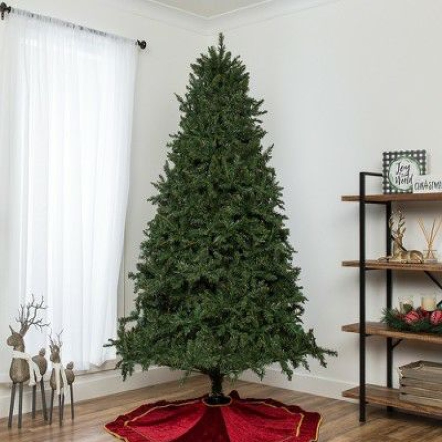 Fir Wood * | Best Choice Products Hinged Douglas Full Fir Artificial Christmas Tree Holiday Decoration W/ Foldable Metal Stand