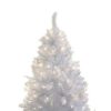 Unidentified Plant Variety * | Holiday Stuff Company 7 Foot Prelit Sparkling White Artificial Tree With 500 Led White Lights, 1819 Branch Tips, And Metal Stand