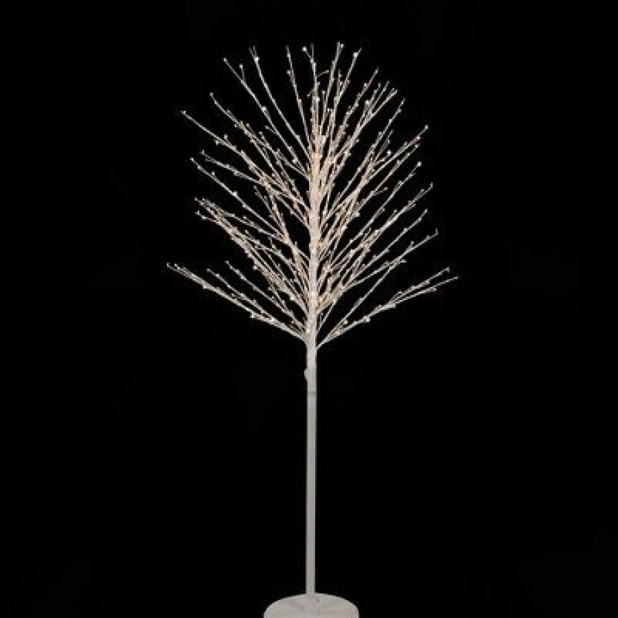 Pine * | Northlight 5 White Led Lighted Christmas Twig Tree Warm White Lights