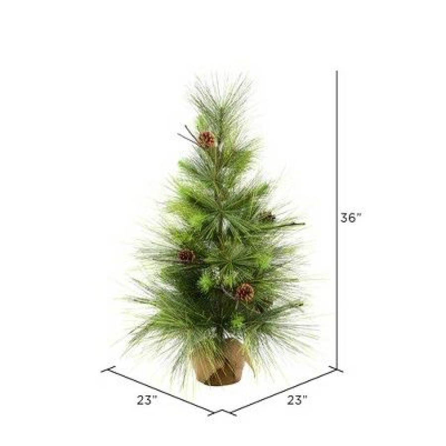 Unidentified Plant Variety * | Vickerman Boulder Pine Series Artificial Christmas Tree Unlit