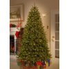 Fir Wood * | National Tree Company Pre-Lit 'Feel Real' Artificial Full Downswept Christmas Tree, Green, Douglas Fir, Dual Color Led Lights, Powerconnect 9 Feet