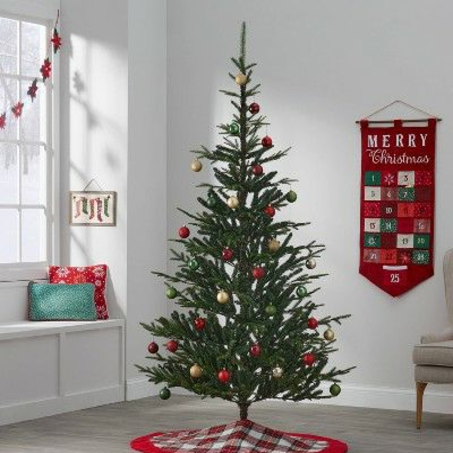 Balsam Fir * | 7' Unlit Indexed Full Balsam Fir Artificial Christmas Tree Wondershop