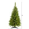 Pine * | 3Ft Nearly Natural Pre-Lit Providence Pine Artificial Christmas Tree Warm White Lights