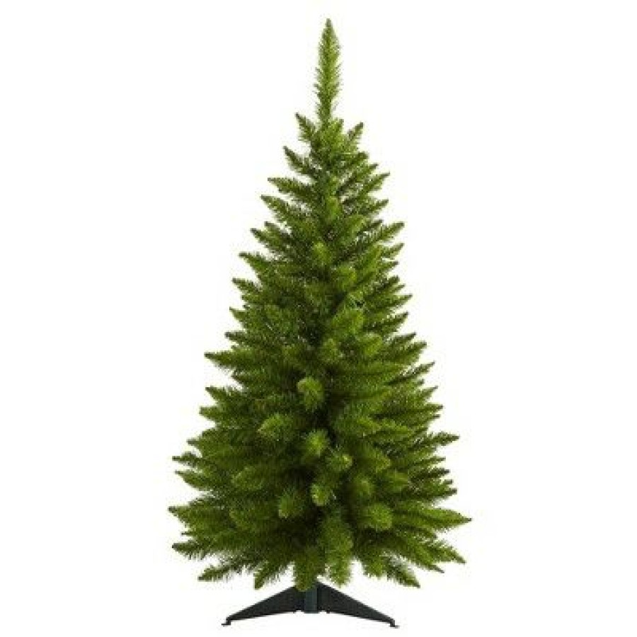 Pine * | 3Ft Nearly Natural Pre-Lit Providence Pine Artificial Christmas Tree Warm White Lights