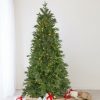 Pine * | Northlight 6.5 Pre-Lit Rosemary Emerald Angel Pine Artificial Christmas Tree Warm White Led Lights