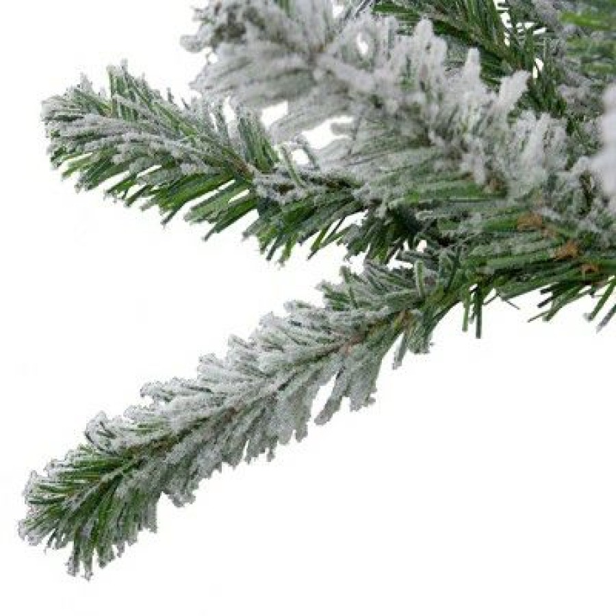 Pine * | Northlight 6Ft Flocked Alpine Artificial Christmas Tree Unlit