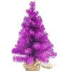 Pine * | Northlight 17.5 Boysenberry Purple Pine Tree In Natural Jute Base Christmas Decoration