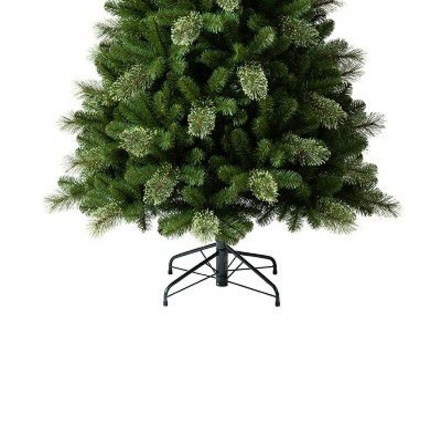 Pine * | Home Heritage 7 Foot Unlit Cascade Cashmere Pine Artificial Christmas Tree & 2 Pack Of Lumations Twinkly App Controlled Wrapped Dome Straight Lights