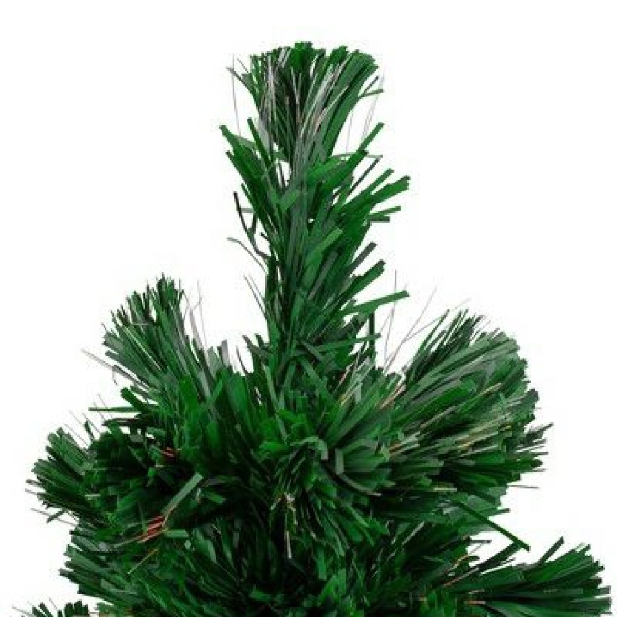 Pine * | Northlight 2 Pre-Lit Medium Color Changing Fiber Optic Artificial Christmas Tree