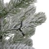 Pine * | Northlight 2 B/O Potted Frosted Pine Medium Artificial Christmas Tree In A Burlap Pot- Warm White Lights