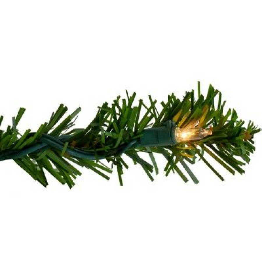 Pine * | Northlight 7.5 Prelit Artificial Christmas Tree Canadian Pine Clear Lights