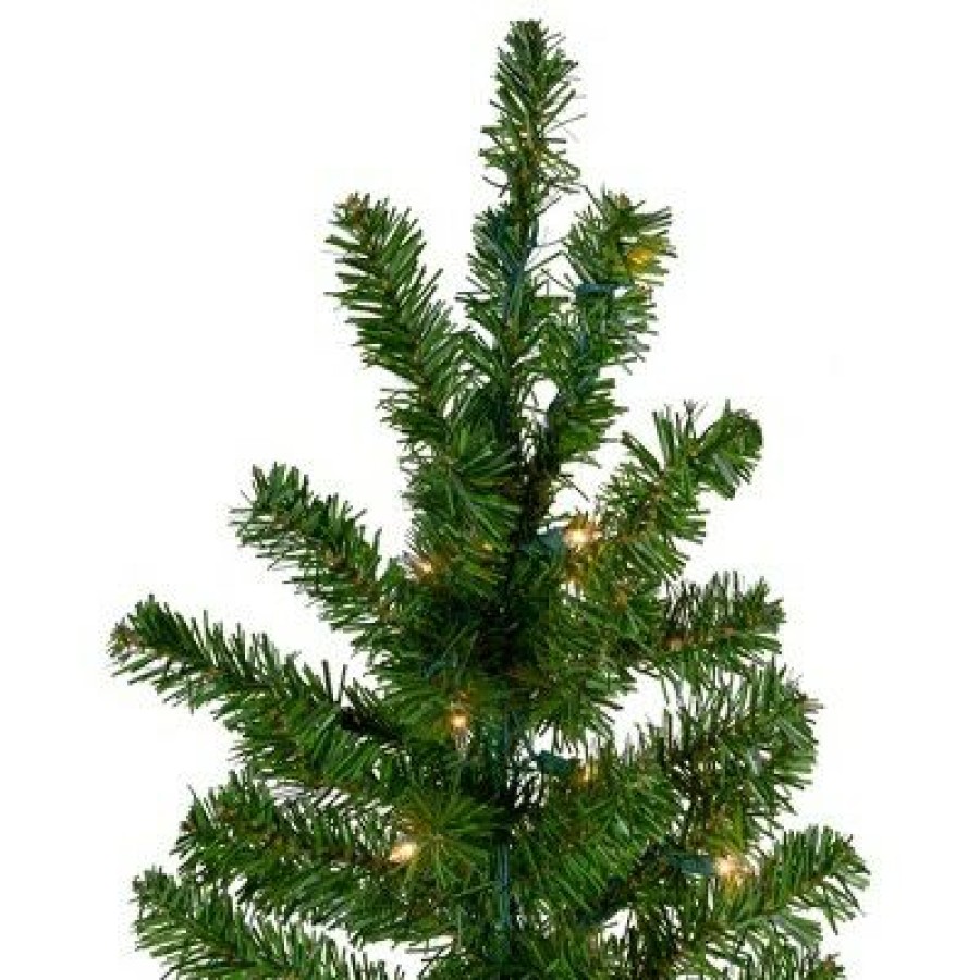 Pine * | Northlight 7.5 Prelit Artificial Christmas Tree Canadian Pine Clear Lights