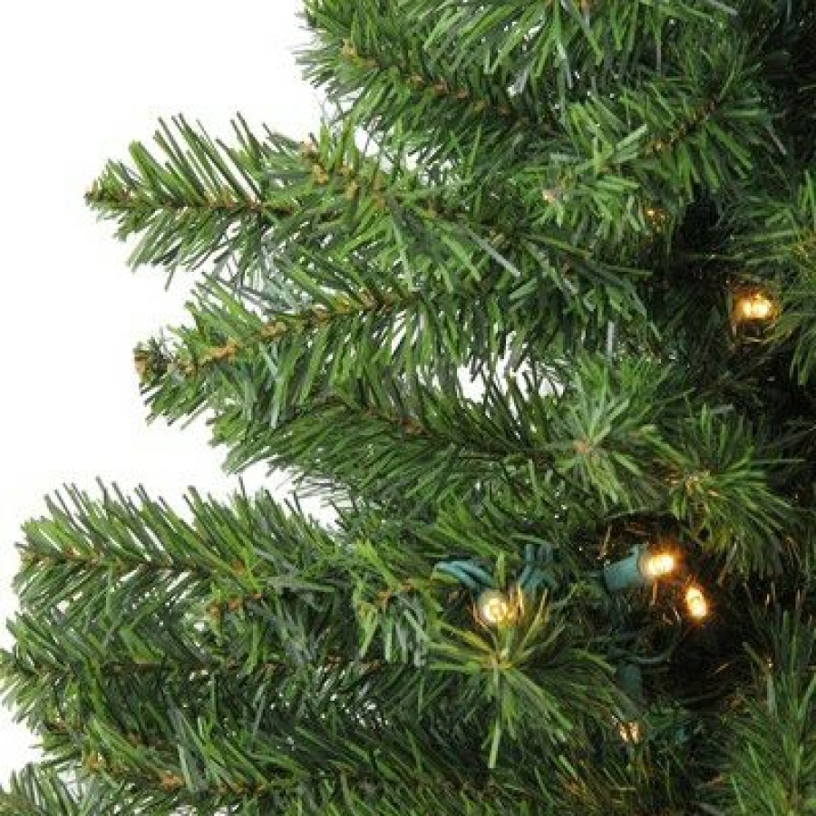 Pine * | Northlight 18 Pre-Lit Medium Canadian Pine Artificial Christmas Tree Clear Led Lights