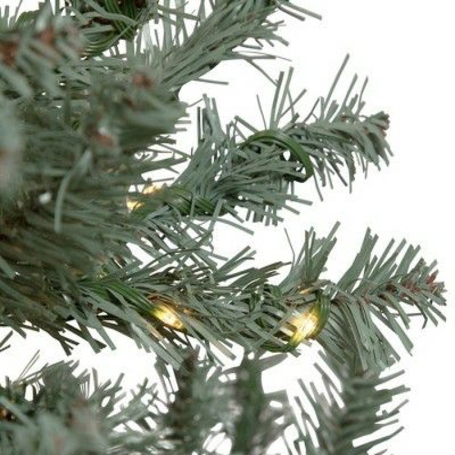 Spruce * | Northlight 7.5 Pre-Lit Full Newport Spruce Artificial Christmas Tree, Led Lights