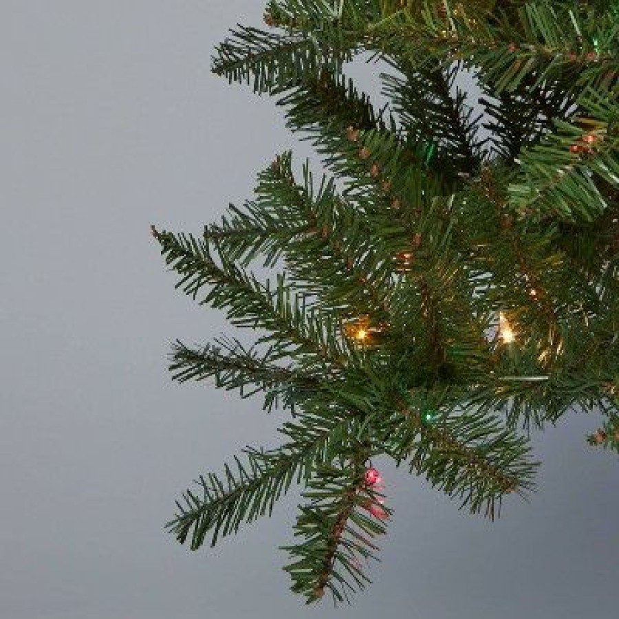 Alberta Spruce * | 7' Pre-Lit Alberta Artificial Christmas Tree Multicolor Lights Wondershop