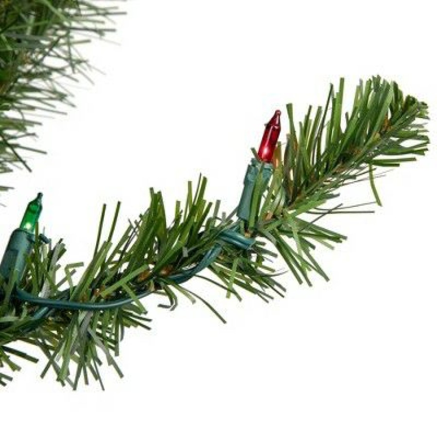 Pine * | Northlight 5 Prelit Artificial Christmas Tree Medium Canadian Pine Multicolor Lights