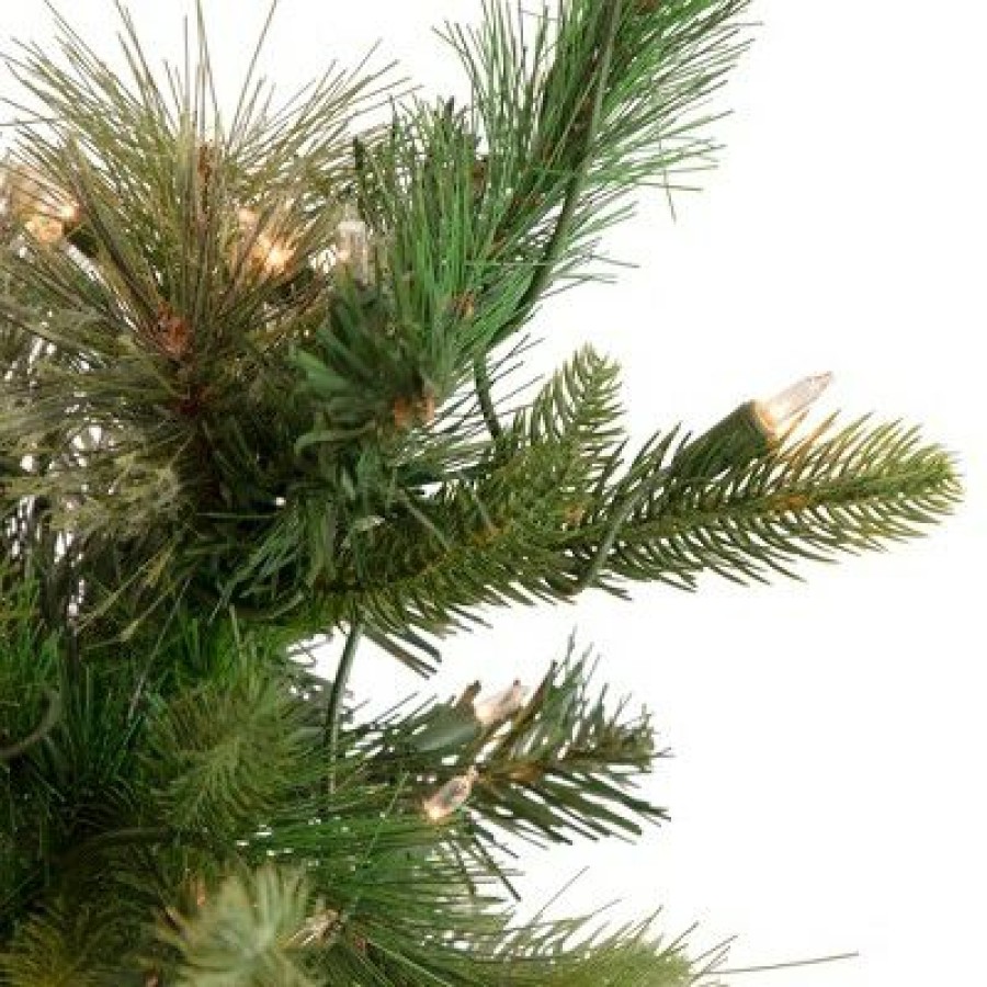 Pine * | Northlight 9.5 Pre-Lit Full Kingston Cashmere Pine Artificial Christmas Tree, Clear Lights