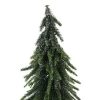 Pine * | Northlight 14 Green Glitter Weeping Mini Pine Christmas Tree In Burlap Covered Vase Unlit