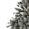 Pine * | Northlight 6.5 Prelit Artificial Christmas Tree Flocked Natural Emerald Clear Lights